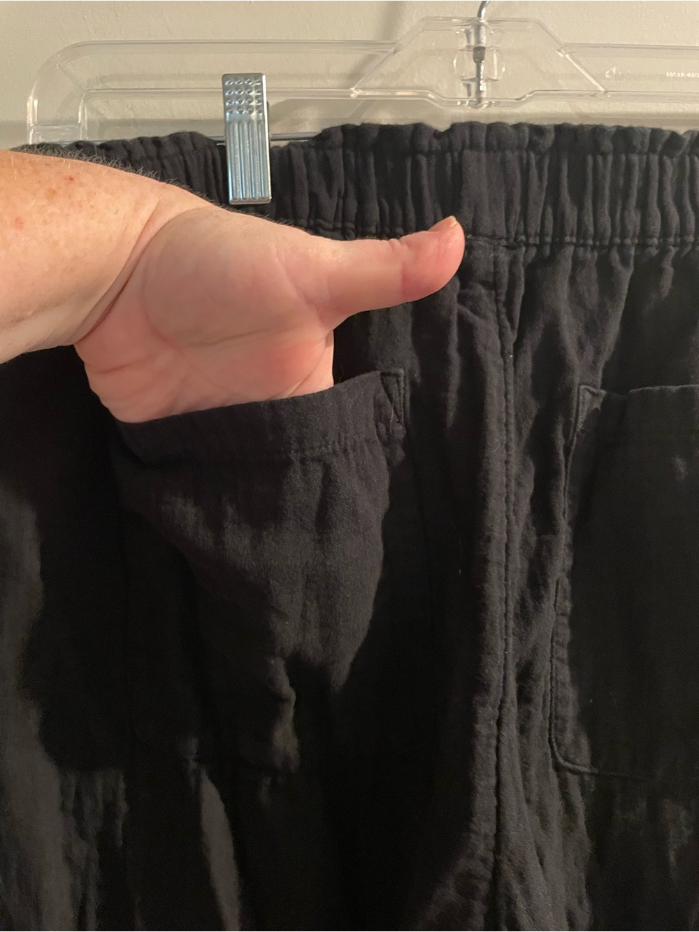 Old Navy wide leg 100% cotton pants - Picture 5 of 5
